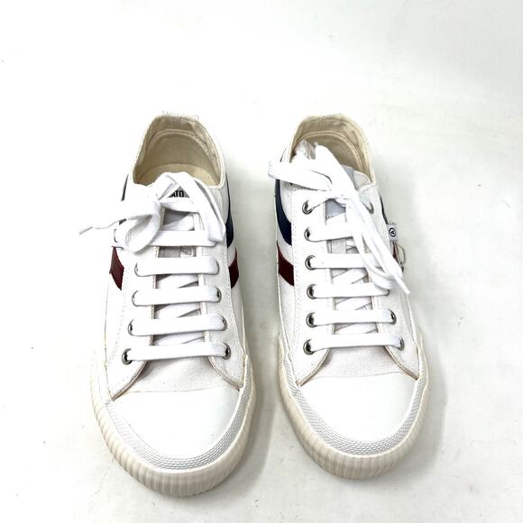 Axel Arigato sneakers size 38 white gray red blue - Picture 2 of 6